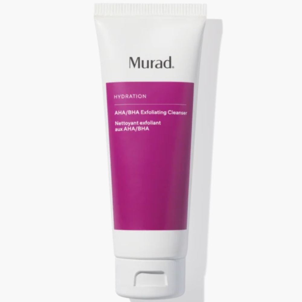 Murad Hydration Exfoliating Cleanser - White and Pink